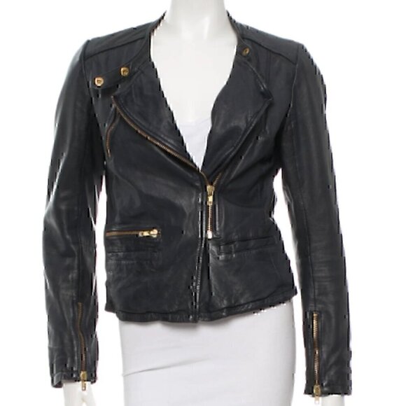 Maje Jackets & Blazers - MAJE Leather Jacket Size: L